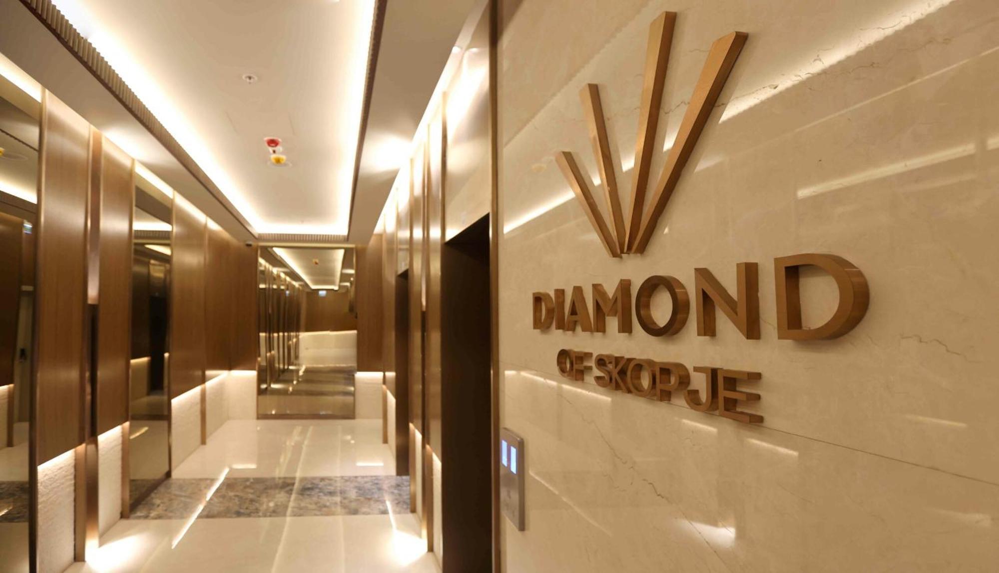180° View Apartment In Diamond Building Скоп'є Екстер'єр фото